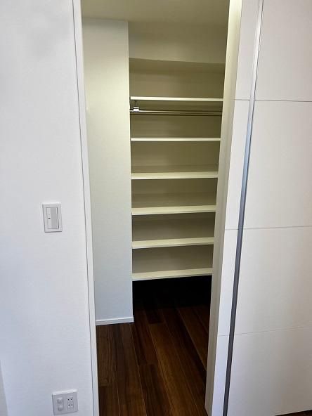 収納　十分な収納スペースがあります