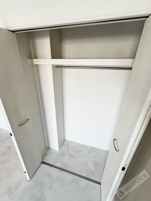 収納　室内をスッキリと見せることができる。充実収納です♪♪