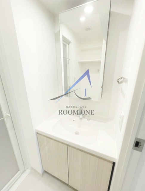 洗面設備　洗面台です。