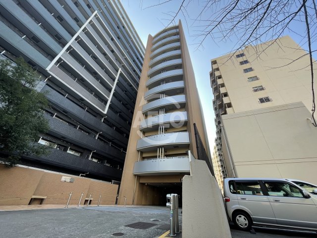 建物外観　ルクレ阿波座レジデンス　外観