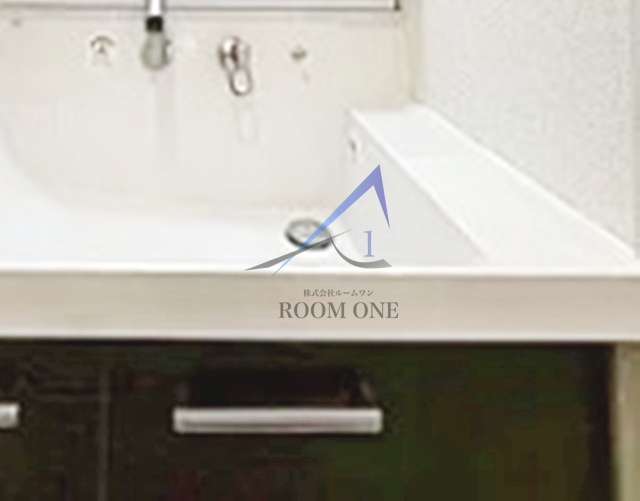 洗面設備　独立洗面台です。