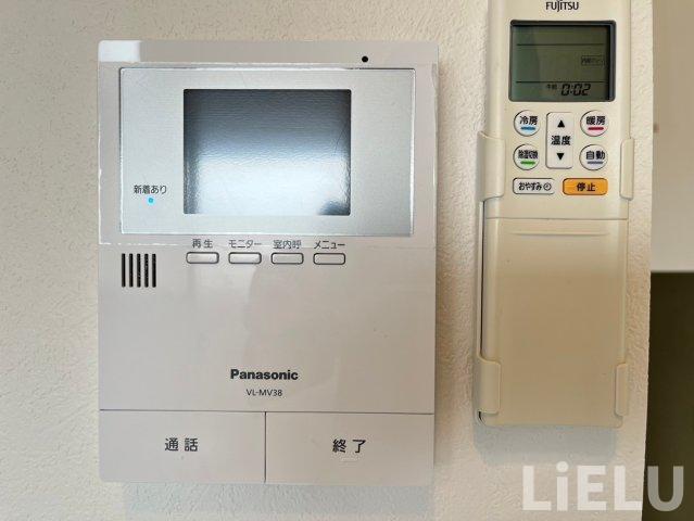 セキュリティ　同シリーズ物件のモデルルームになります※現況優先