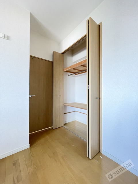 収納　室内をスッキリと見せることができる。充実収納です♪♪