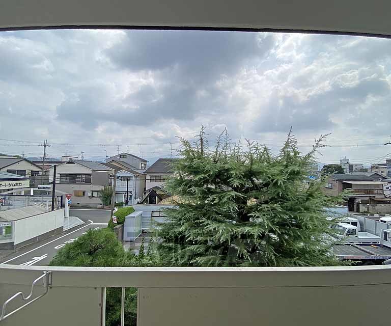 眺望　東向きバルコニーからの景色です。