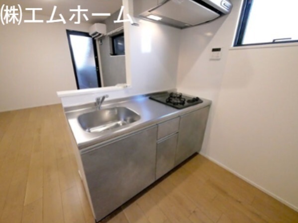 キッチン　カウンターキッチン　2口ガスコンロ