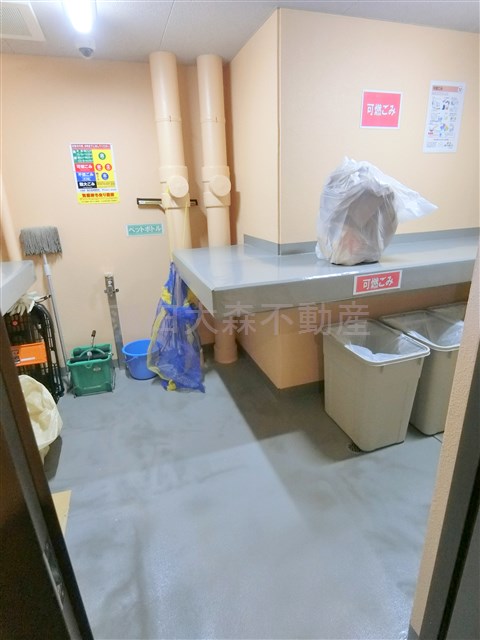 その他共有部分　曜日時間関係なくゴミ出し可能な敷地内ゴミ捨て場！