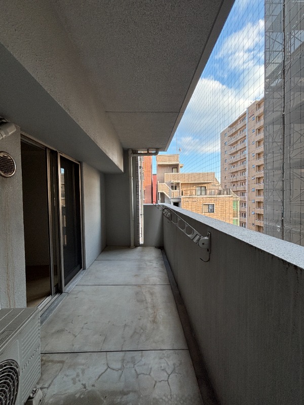 バルコニー　８０１号室　写真