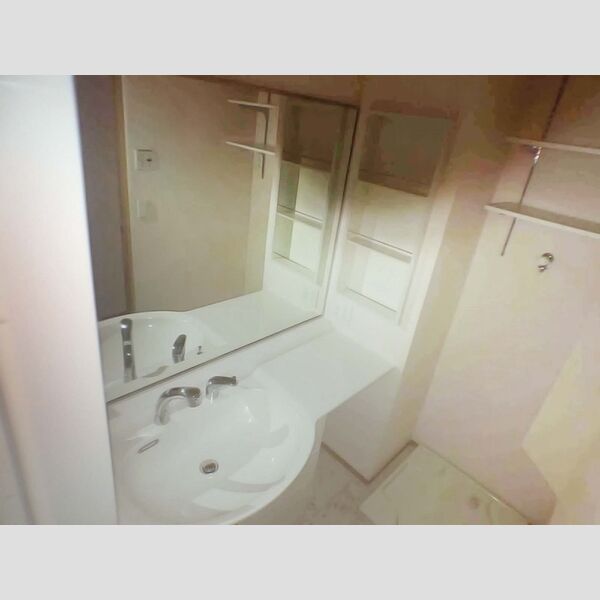 洗面設備　洗髪洗面化粧台