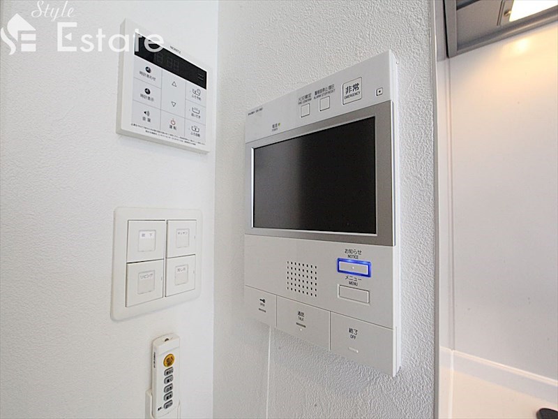 セキュリティ　モニター付きインターホン