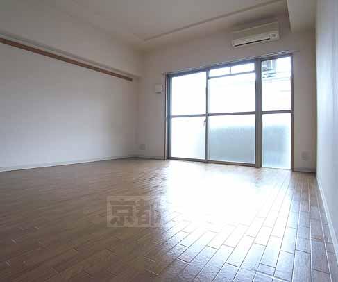 居室・リビング　どーんと広い間取りで家具が配置しやすいです