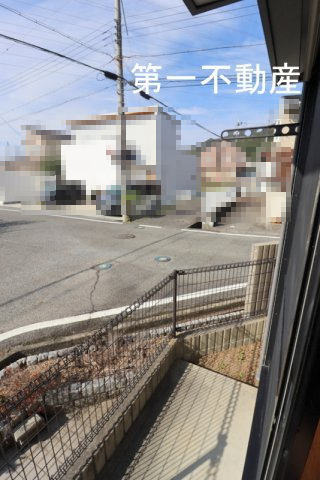 バルコニー　南向き