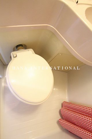 トイレ　家具は付きません