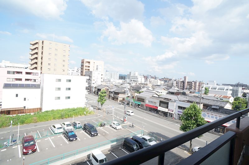 眺望　ベランダからの眺めです。