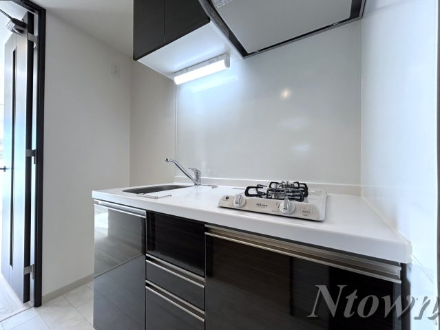 キッチン　キッチンで掃除もラクラク