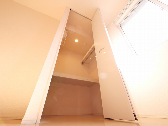 収納　十分な収納スペースがあります