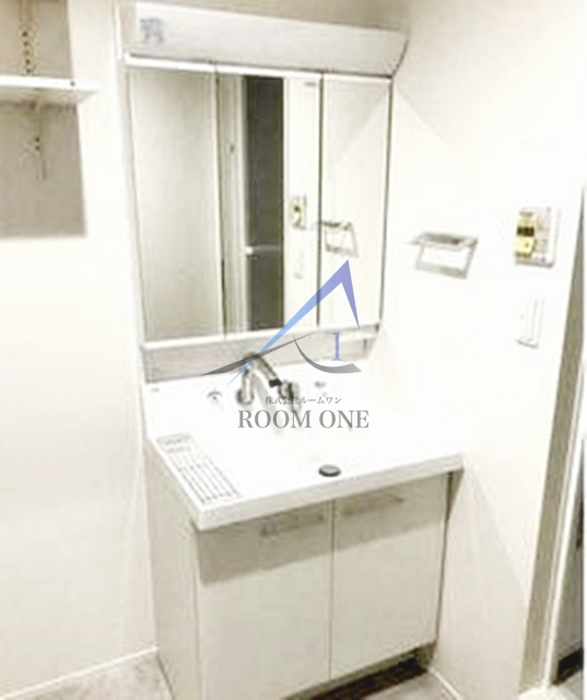 洗面設備　洗面台です。