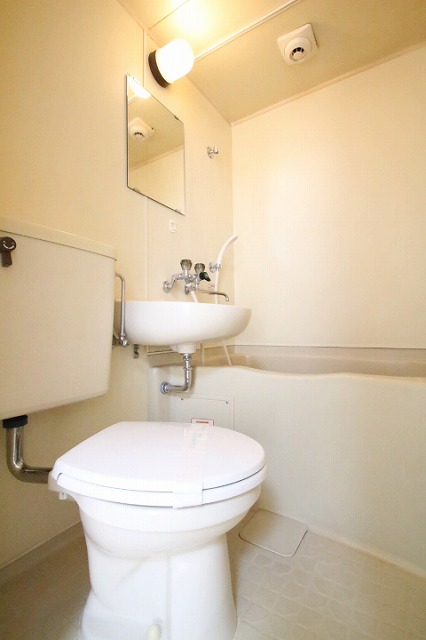 トイレ　同物件別号室のものです。