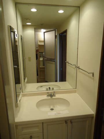 洗面設備　別部屋参考写真です