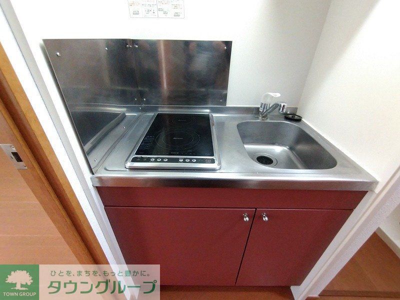 キッチン　シングルレバー設置