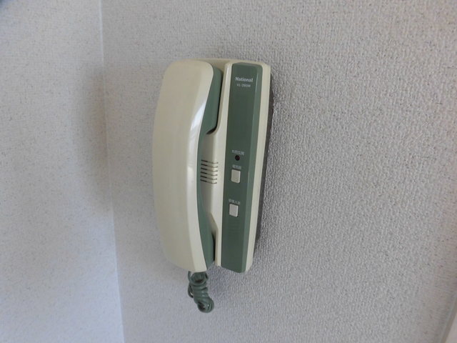 セキュリティ　インターホンが付いてるのでセキュリティティはバッチリです
