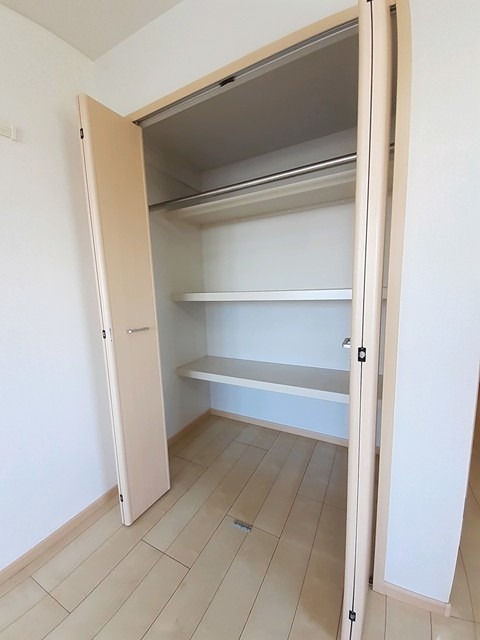 収納　クローゼットです。