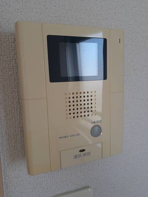 セキュリティ　来訪者の姿を確認できます。