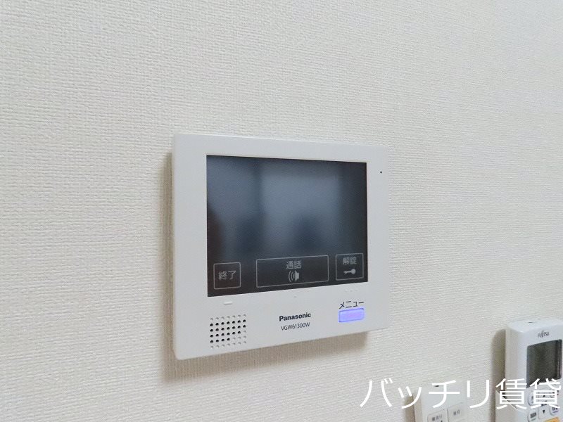 セキュリティ　画像は別号室の為、現状優先となります。