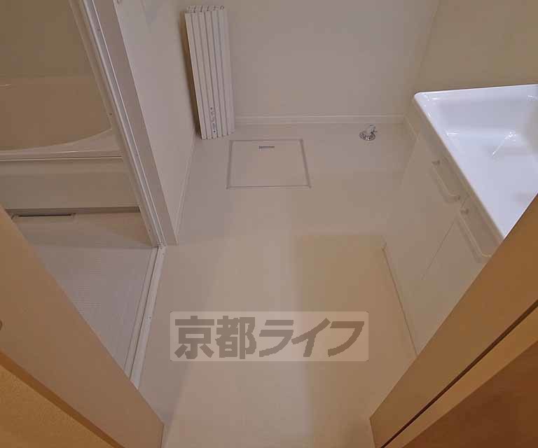 洗面設備　脱衣所です。