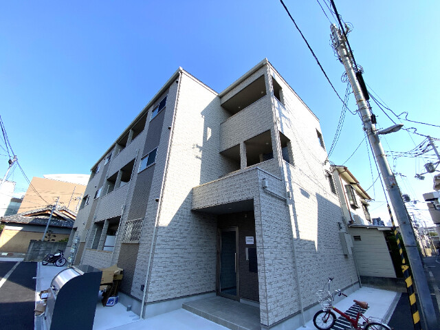 建物外観　設備充実アパート！