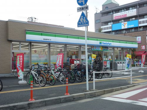 コンビニ　ファミリーマート東船橋駅南口店（コンビニ）まで434m