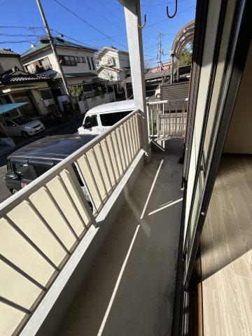 バルコニー　南側バルコニーは陽当たり良好です！
