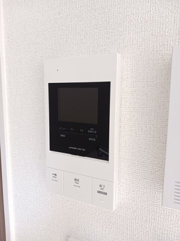 セキュリティ　モニター付きインターホンです