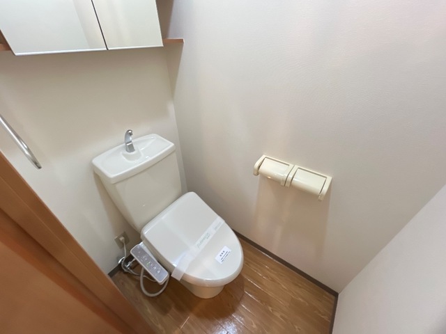 トイレ　同物件別号室のものです。