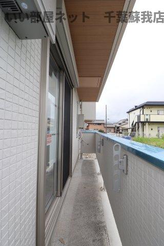 バルコニー　落ち着いた時間を過ごせるバルコニーです
