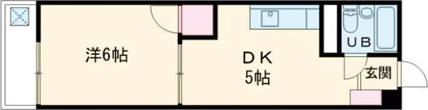 桑原コーポ2の間取り写真