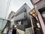建物外観　建築中