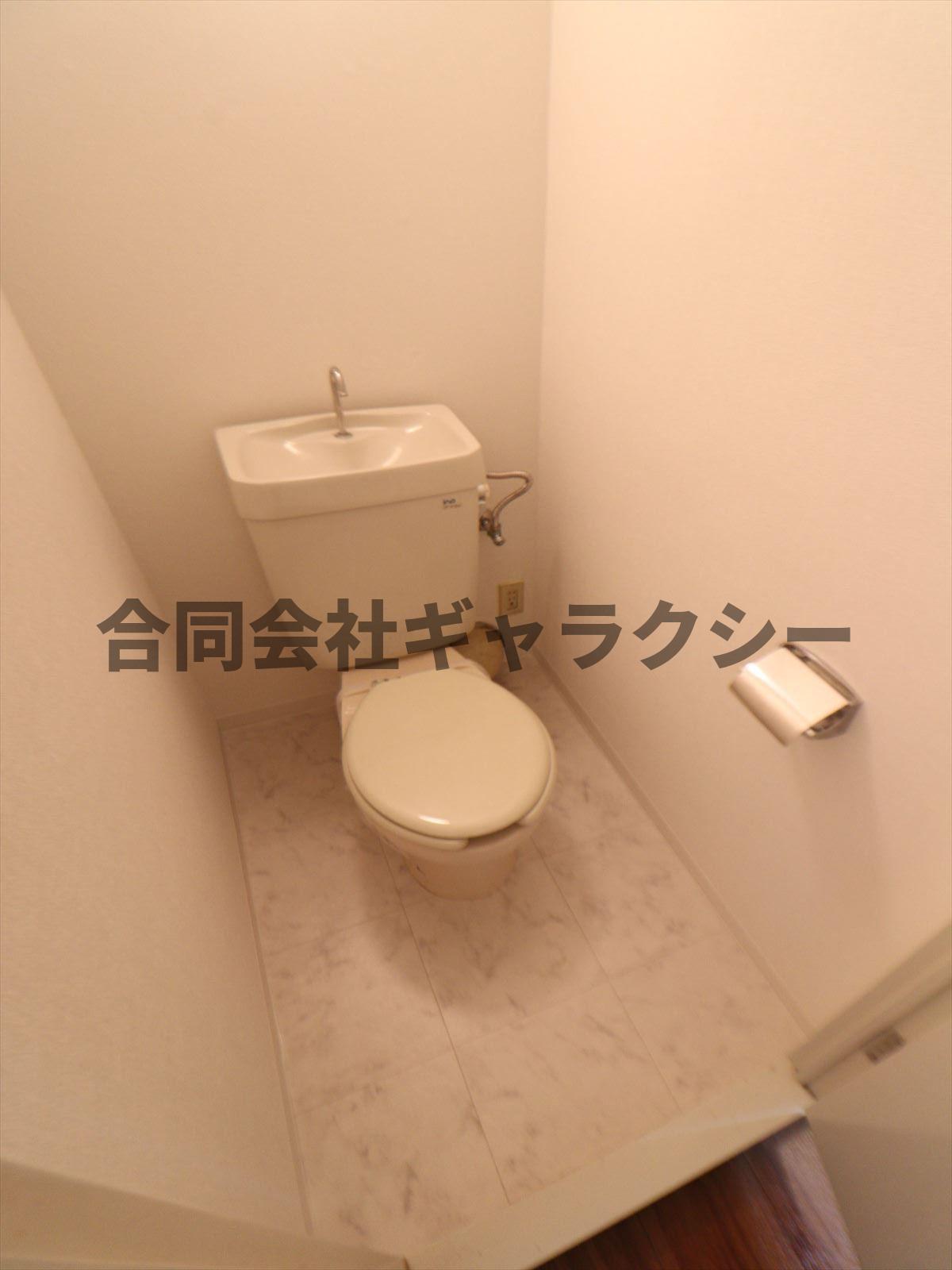トイレ　きれいな水回りです