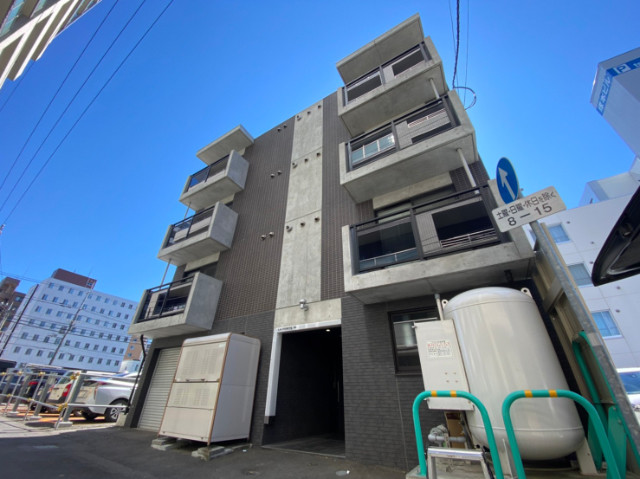 建物外観　札幌市中央区北７条西「Ｌａ　Ｆｏｒｔｅ桑園」