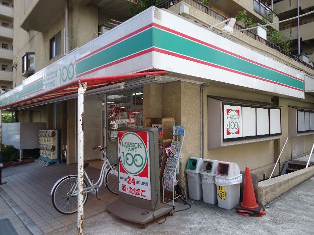 コンビニ　ローソンストア100東灘甲南町店（コンビニ）まで162m