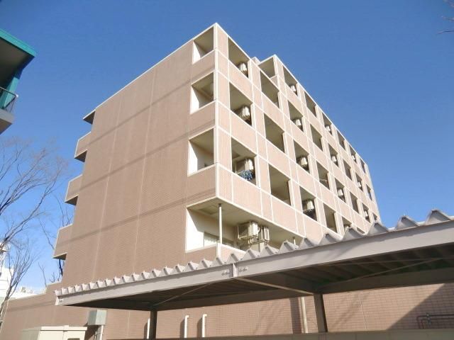建物外観　オートロック付きマンション　経済的な都市ガス