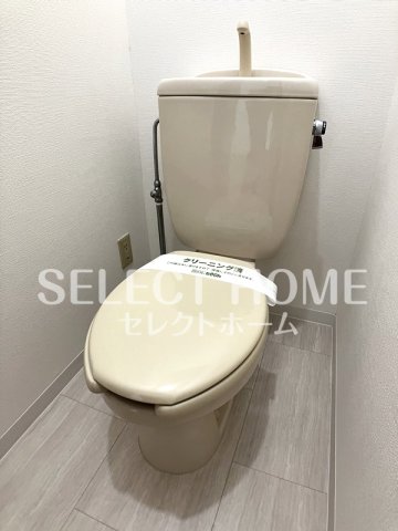 トイレ　ゆったりとした空間のトイレです
