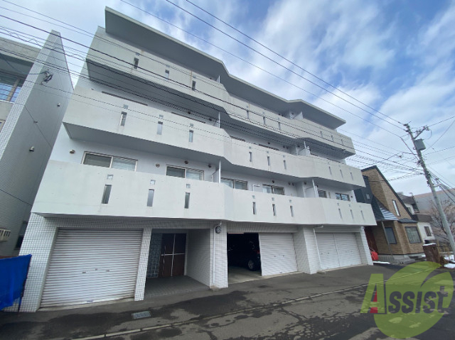 建物外観　札幌市中央区宮の森一条「ブランノワール宮の森」