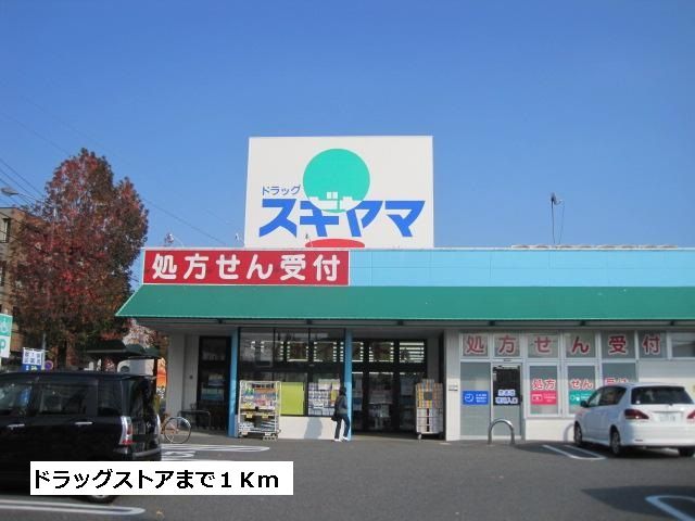 ドラックストア　ドラッグスギヤマ（ドラッグストア）まで1000m