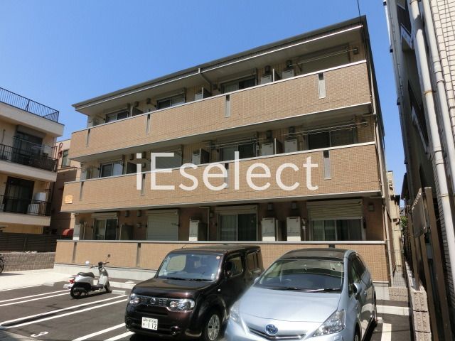 建物外観　ＡＬＳＯＫホームセキュリティ対応のアパート