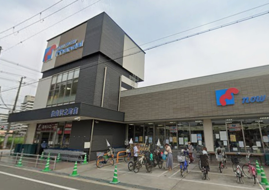 スーパー　万代 住吉沢之町店（スーパー）まで371m