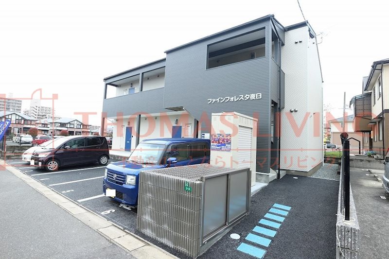 建物外観　初期費用分割払い可能です（クレジットカード利用可能）。