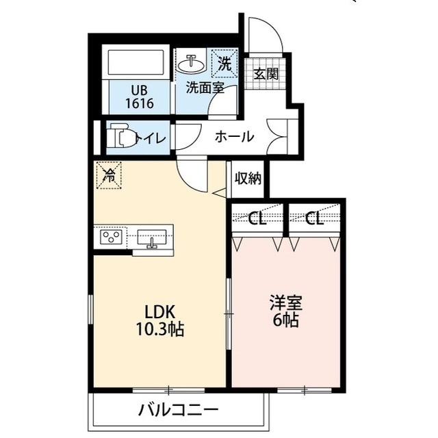 コントレイルIの間取り写真