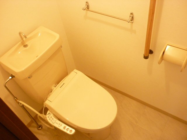 ヴィラ・ビアンカのトイレ写真