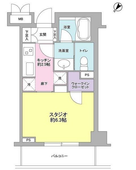 サンピエス根津の間取り写真