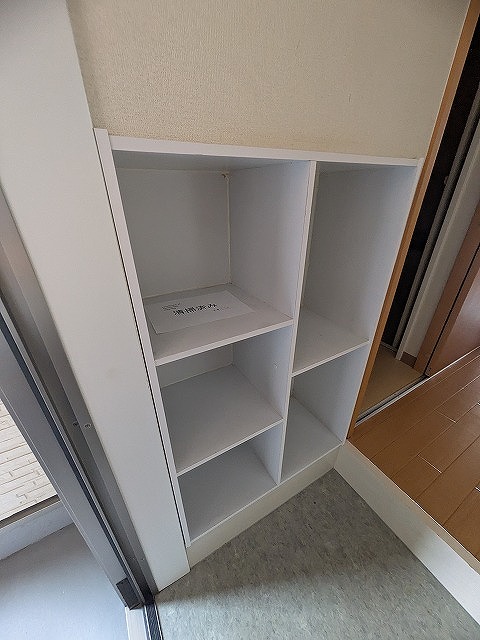 収納　同物件別号室のものです。